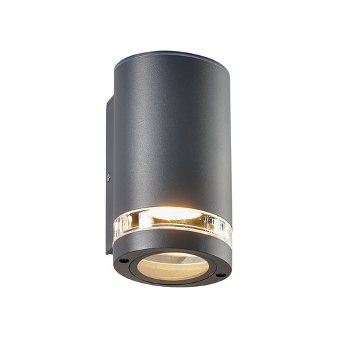 GU10 WALL LUMINAIRE 230V AC DARK GREY IP54 MAX.35W LG6006G