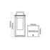 LED SMD TABLE SOLAR BATTERY LUMINAIRE 3W 150LM 180° 3.000K DARK GREY CRI80 IP54 LG630GSOL