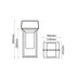 LED SMD TABLE BATTERY LUMINAIRE 3W 150LM 180° 3.000K DARK GREY CRI80 IP54 LG630G