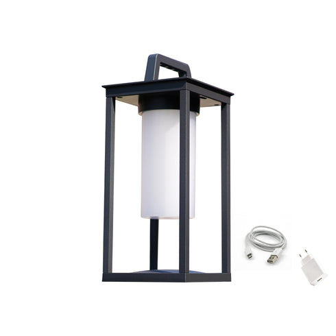 LED SMD TABLE BATTERY LUMINAIRE 3W 150LM 180° 3.000K DARK GREY CRI80 IP54 LG630G