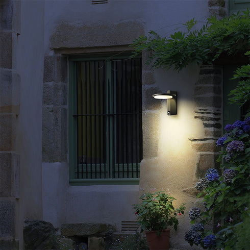 LED SMD WALL LUMINAIRE 13W 780LM 145° 230V AC 3.000K DARK GREY CRI80 IP65 30.000HRS LG8205G