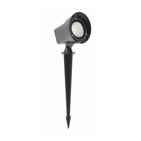 LED COB SPOT LUMINAIRE & SPIKE 19W 1400LM 40° 230V AC 3.000K DARK GREY CRI80 IP65 30.000HRS LG9202G