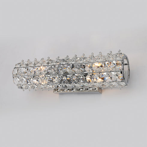 ΕΠΙΤΟΙΧΟ Φ/Σ 2ΧG9 ΚΡΥΣΤΑΛΛΟ+ΧΡΩΜΙΟ ΜΕΤΑΛΛΟ 28Χ10Χ7CM LIANNA LIANNA282W