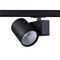 BLACK LED TRACK LUMINAIRE 40W 3000K 1-PHASE 38° 4000LM 230V AC Ra80 LISOR4030B2