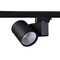 BLACK LED TRACK LUMINAIRE 40W 3000K 3-PHASE 38° 4000LM 230V AC Ra80 LISOR4030B4