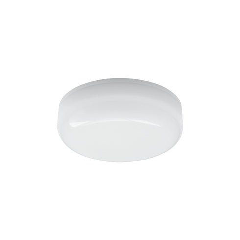 LED PC WHITE CEILING LUMINAIRE 230V AC IP66 12W 1110lm 6000K 180° Ra80 MADA1260