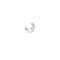 WHITE METAL MOUNTING CLIP FOR PROFILE P151W MC151162W