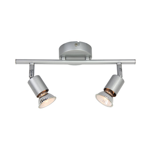 ΣΠΟΤ ΙΙ ΑΣΗΜΙ ΒΑΦΗΣ 2 Χ GU10 TRINITY MC634SL2