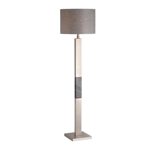 ΕΠΙΔΑΠΕΔΙΟ Φ/Σ 1ΧΕ27 ΜΕΤΑΛΛΙΚΟ ΝΙΚΕΛ+ΓΚΡΙ ΑΜΠΑΖΟΥΡ Φ43ΧΗ153CM LUXOR ML306411FS