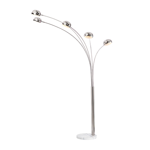 ΕΠΙΔΑΠΕΔΙΟ Φ/Σ 5ΧΕ14 ΜΕΤΑΛΛΙΚΟ ΧΡΩΜΙΟ+ΜΑΡΜΑΡΟ 153Χ115ΧΗ198CM MARKELLA ML312461FC