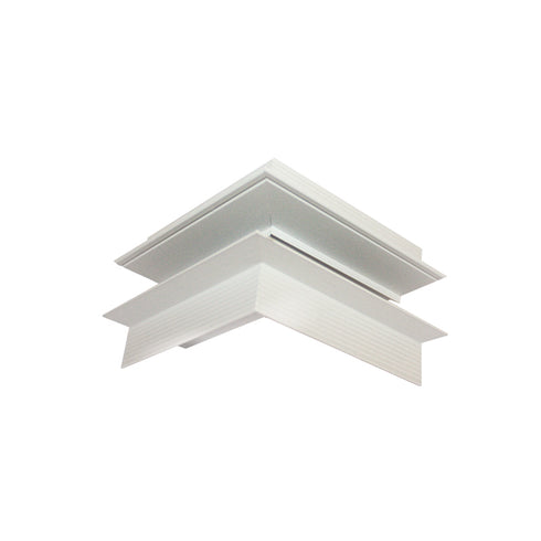 ΓΩΝΙΑ ΕΞΩΤΕΡΙΚΗ 90° ΓΙΑ ΜΑΓΝΗΤΙΚΗ ΡΑΓΑ TRIMLESS ΛΕΥΚΗ ΜΑΤ MT90OUW