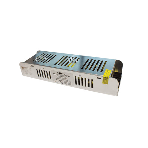 METAL CV LED DRIVER 180W 230V AC-12V DC 15A IP20 WITH TERMINAL NM180CV12