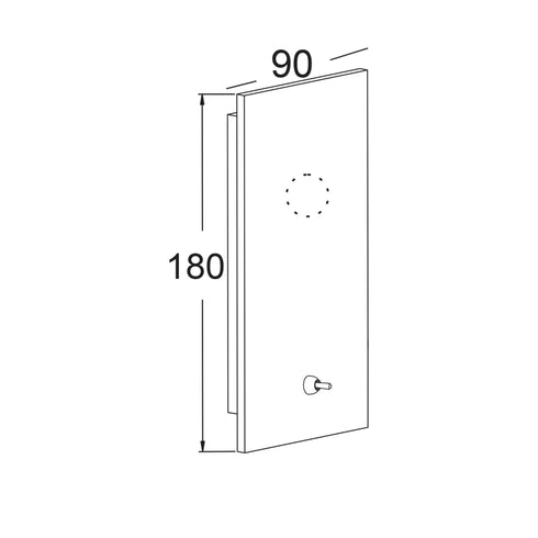 ΒΑΣΗ ΑΠΛΙΚΑΣ 1XE27 (ΧΩΡΙΣ ΚΑΠΕΛΟ) ΧΡΩΜΙΟ ΜΕΤΑΛΛΙΚΗ ΜΕ ΔΙΑΚΟΠ PYTHON OD5610BS