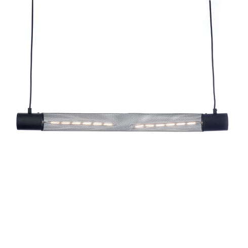 ΚΡΕΜΑΣΤΟ Φ/Σ 2ΧΕ27 ΜΑΥΡΟ ΜΕΤΑΛΛΙΚΟ 72Χ6XH120CM ALCATRAZ OD602P72BK