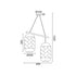 ΚΡΕΜΑΣΤΟ Φ/Σ 2ΧΕ27 RATTAN+ΞΥΛΟ 60X20XH120CM COCONUT OD762P60RW