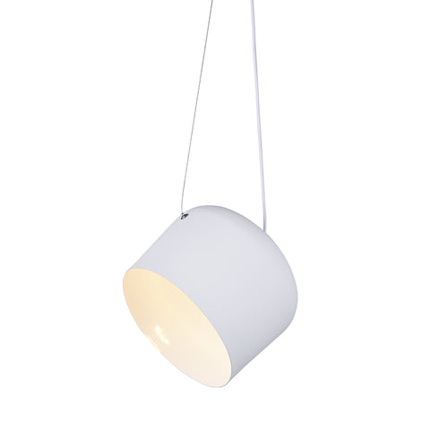 ΚΡΕΜΑΣΤΟ Φ/Σ 1ΧΕ27 ΛΕΥΚΟ ΜΕΤΑΛΛΙΚΟ Φ27ΧΗ120CM NOVA OD8002WH