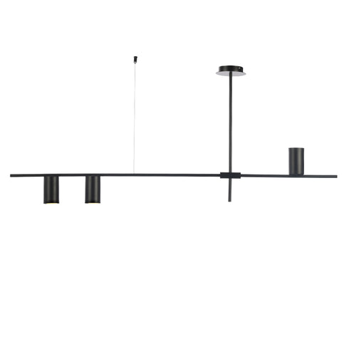 ΟΡΟΦΗΣ Φ/Σ 3ΧGU10 ΜΑΥΡΟ ΜΕΤΑΛΛΙΚΟ 130Χ12ΧΗ53CM ARISTO OD843C130B