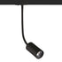 BLACK LED TRACK LIGHT 10W 3000K 2WIRES 24° 850LM 230V Ra80 OLIV1030B2