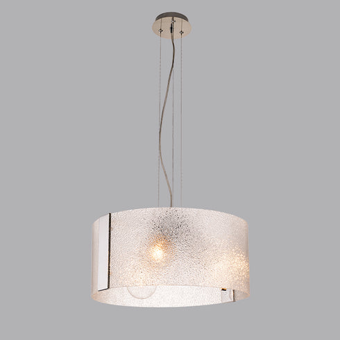 ΚΡΕΜΑΣΤΟ ΓΥΑΛΙΝΟ Φ45CM 3XE27 DIONE OYD10087ASP3