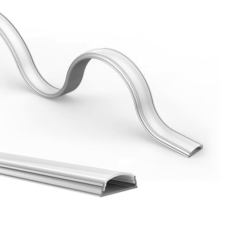 WHIP ALUMINUM PROFILE P114N WITH OPAL PC DIFFUSER 2m/pc P114NU