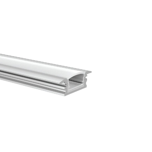 EDITH ALUMINUM WATERPROOF PROFILE P147 WITH OPAL PC DIFFUSER 2m/pc P147