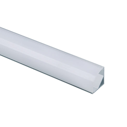 CORN ALUMINUM PROFILE WITH OPAL COVER 2m/pc