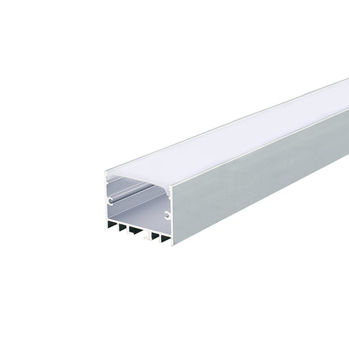 CORA ALUMINUM PROFILE P217 WITH OPAL PC COVER 2m/pc