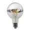 LED FILAMENT E27 DIM G95 SILVER 8W 2700K 230V AC 900LM RA80