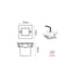LED STEP LUMINAIRE 70X70 G 2W 6000K 100Lm 230V IP54 RA80 PAS260GS