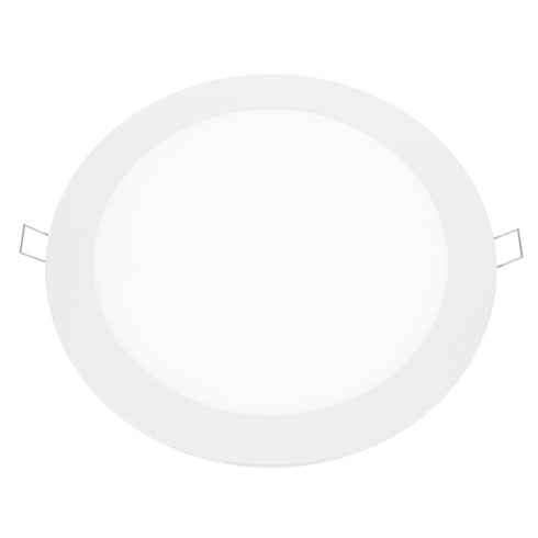 ΛΕΥΚΟ ΣΤΡΟΓΓΥΛΟ LED ΠΑΝΕΛ ΧΩΝΕΥΤΟ 18W 6500K 1800Lm Φ220mm 230V AC Ra80 PENU1865RW