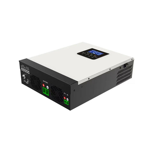 INVERTER ΚΑΘΑΡΟΥ ΗΜΙΤΟΝ. 2400W, 24VDC ΜΕ ΕΝΣ. ΡΥΘΜΙΣΤ.ΦΟΡΤ PWM 50A PIP2424HS