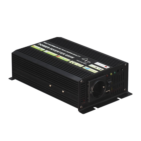 INVERTER ΚΑΘΑΡΟΥ ΗΜΙΤΟΝΟΥ 600W, 24VDC PIP624N