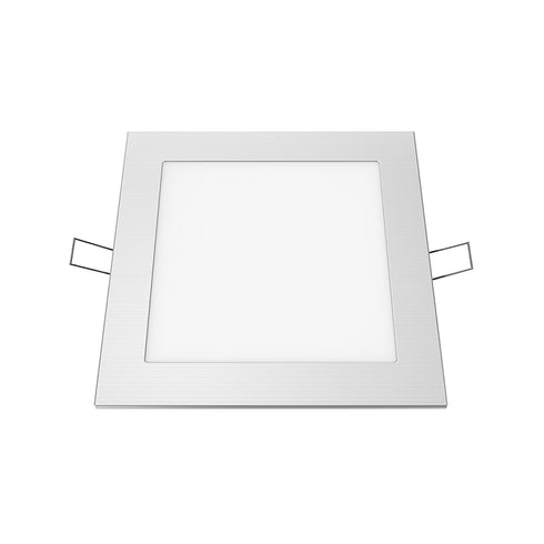 LED SLIM PANEL NM SQUARE REC. 12W 4000K 1100Lm 170mm 230V AC Ra80 PLATO1240SNM