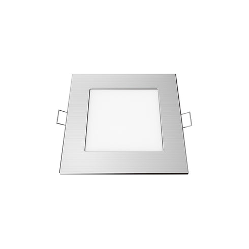 LED SLIM PANEL NM SQUARE REC. 6W 3000K 450Lm 118mm 230V AC Ra80 PLATO630SNM