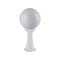 PLASTIC FLOOR GARDEN WHITE LUMINAIRE 41CM Φ200 E27 IP44 PLGM3W
