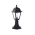 4S PLASTIC FLOOR GARDEN BLACK LUMINAIRE 40,5CM E27 IP44 PLGP3B