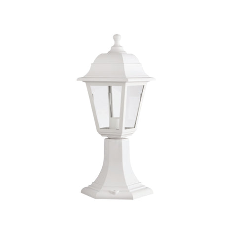 4S PLASTIC FLOOR GARDEN WHITE LUMINAIRE 40,5CM E27 IP44 PLGP3W