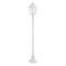 4S PLASTIC FLOOR GARDEN WHITE LUMINAIRE 100CM E27 IP44 PLGP5W