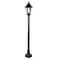 6S PLASTIC FLOOR GARDEN BLACK LUMINAIRE 100CM E27 IP44 PLGQ5B