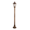 6S PLASTIC FLOOR GARDEN RUST LUMINAIRE 100CM E27 IP44 PLGQ5R