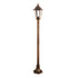 6S PLASTIC FLOOR GARDEN RUST LUMINAIRE 100CM E27 IP44 PLGQ5R