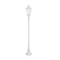 6S PLASTIC FLOOR GARDEN WHITE LUMINAIRE 100CM E27 IP44 PLGQ5W
