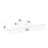 ΕΠΙΤΟΙΧΟ Φ/Σ LED 16W 3000K 1040LM ΛΕΥΚΟ ΜΕΤ/ΚΟ IP44 50Χ12Χ4CM PHOEBE PN11LEDW50WH