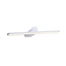 ΕΠΙΤΟΙΧΟ Φ/Σ LED 16W 3000K 1040LM ΛΕΥΚΟ ΜΕΤ/ΚΟ IP44 50Χ12Χ4CM PHOEBE PN11LEDW50WH