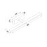 ΕΠΙΤΟΙΧΟ Φ/Σ LED 12W 3000K 780LM PALMA ΛΕΥΚΟ ΜΕΤ/ΚΟ IP44 66,5X14,5X5CM PN15LEDW67WH