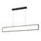 ^PENDANT F/S LED 32W 3000K 2600LM AELIA BLACK MET/CO IP20 120X6XH150CM