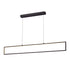 ^PENDANT F/S LED 32W 3000K 2600LM AELIA BLACK MET/CO IP20 120X6XH150CM