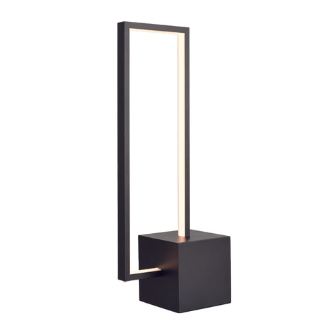 ^LED TABLE LIGHT 12W 3000K 980LM AELIA BLACK MET/CO IP20 18X11XH46CM