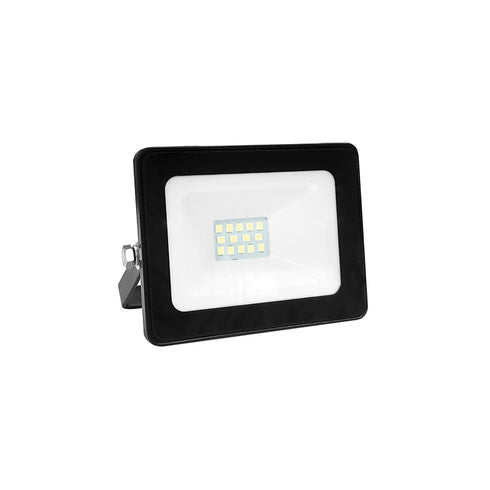 BLACK LED SMD FLOOD LUMINAIRE IP66 10W 6000K 880Lm 230V RA80 Q1060
