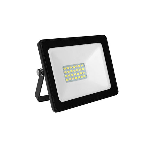 BLACK LED SMD FLOOD LUMINAIRE IP66 20W 3000K 1600Lm 230V RA80 Q2030